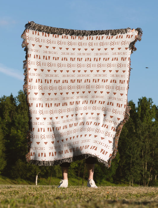 Alabaster Sands Woven Blanket